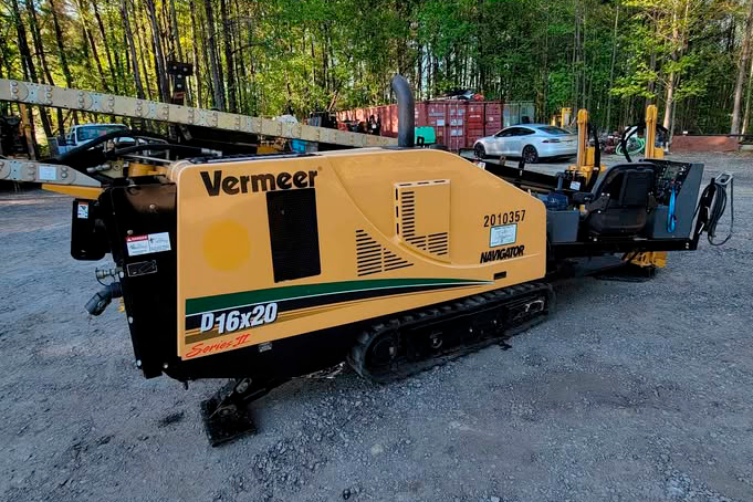 2010 Vermeer 16x20 HDD Package 860 hrs (Trailer, Mixer) in SUFFOLK, VIRGINIA ref 60945660