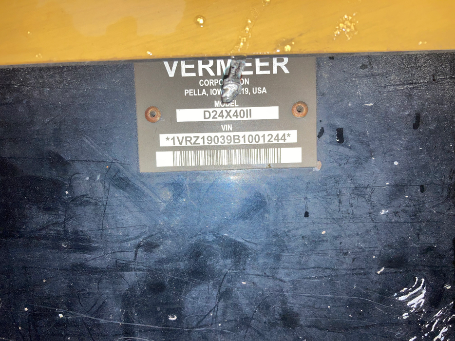 2011 Vermeer 24x40 Series II with F2 Falcon Locator in Colorado ref 83636616