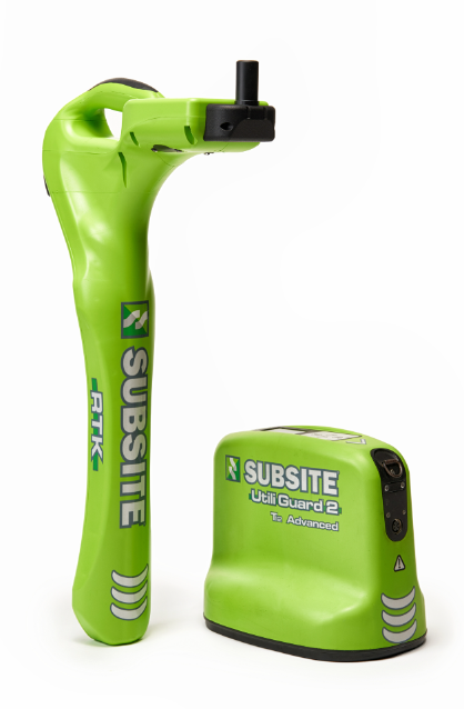 New Subsite Utiliguard 2 RTK Receiver & T12 Advanced Transmitter Kit (Soft Carrying Bag, No Clamp). Stock number: U366