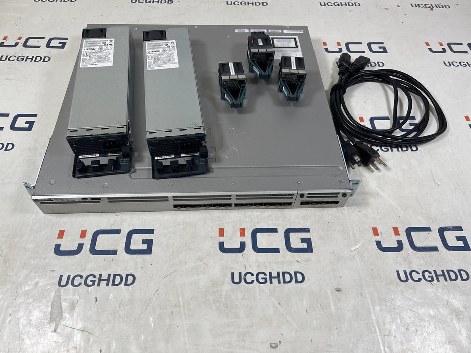 Used Cisco Catalyst WS-C3850-12S-S Ethernet Switch. Stock number: S112 - UCG