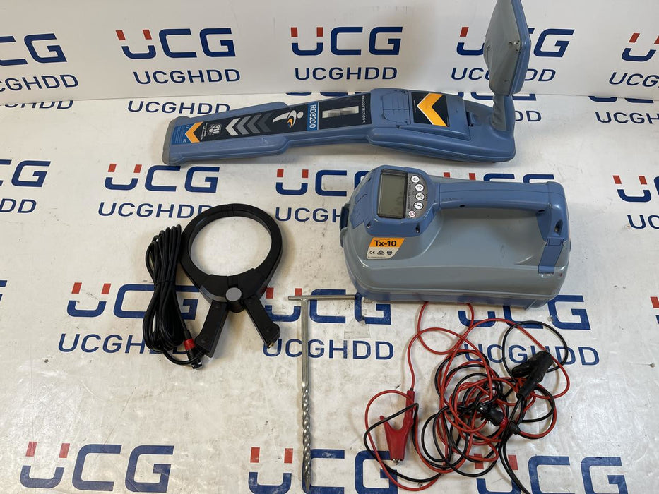 Used SPX Radiodetection RD8200 & TX10 Kit . Stock number: R16 (SA)