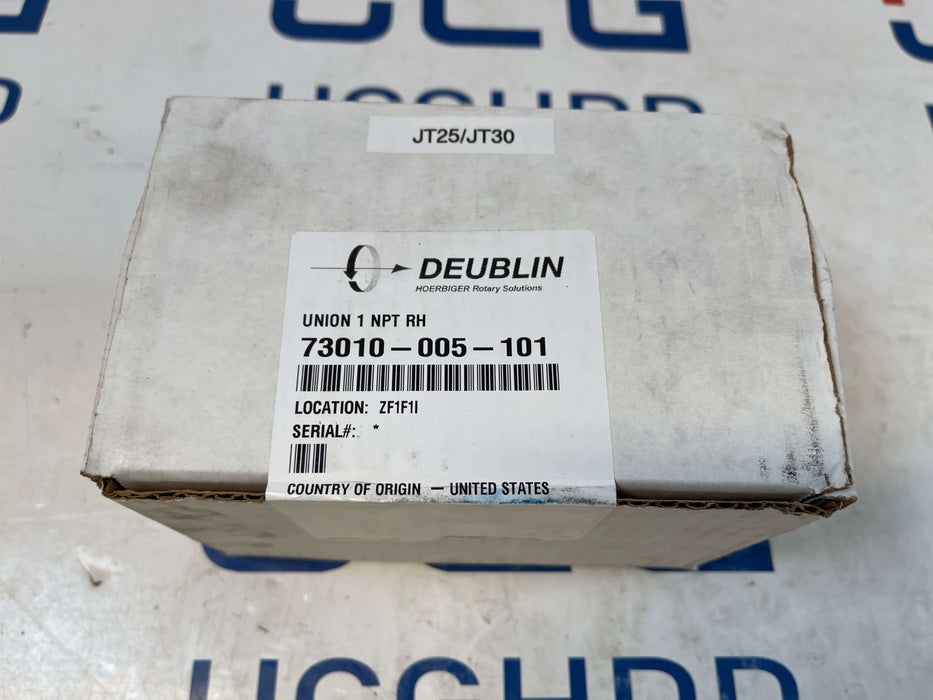 New Deublin 73019-005-101 Rotary Union. Stock Nimber: DN3