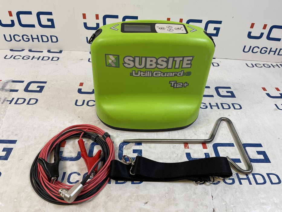 Used Subsite Utiliguard T12+ Transmitter (No Clamp). Stock number: U341