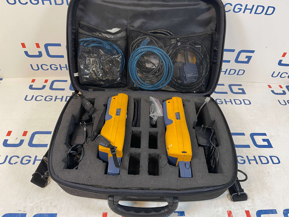 Used Fluke DTX-1800 Cat6a Digital Cable Analyzer. Stock number: FL1800