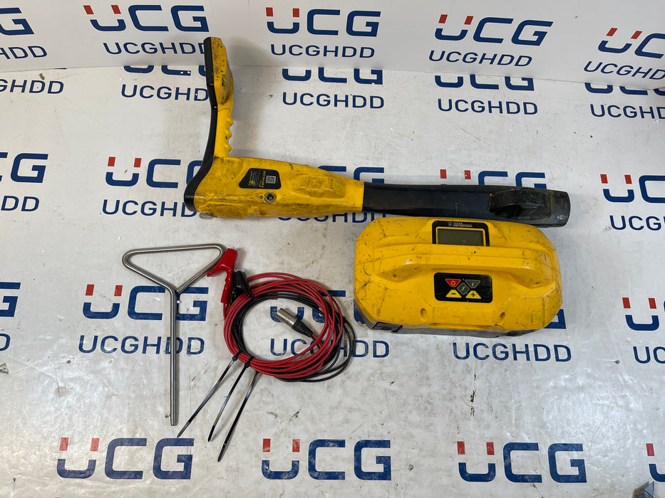Used Vivax Metrotech vLoc3-Pro (Alkaline) & Loc3-5Tx (Alkaline) Utility Locator Set. Stock number: V9