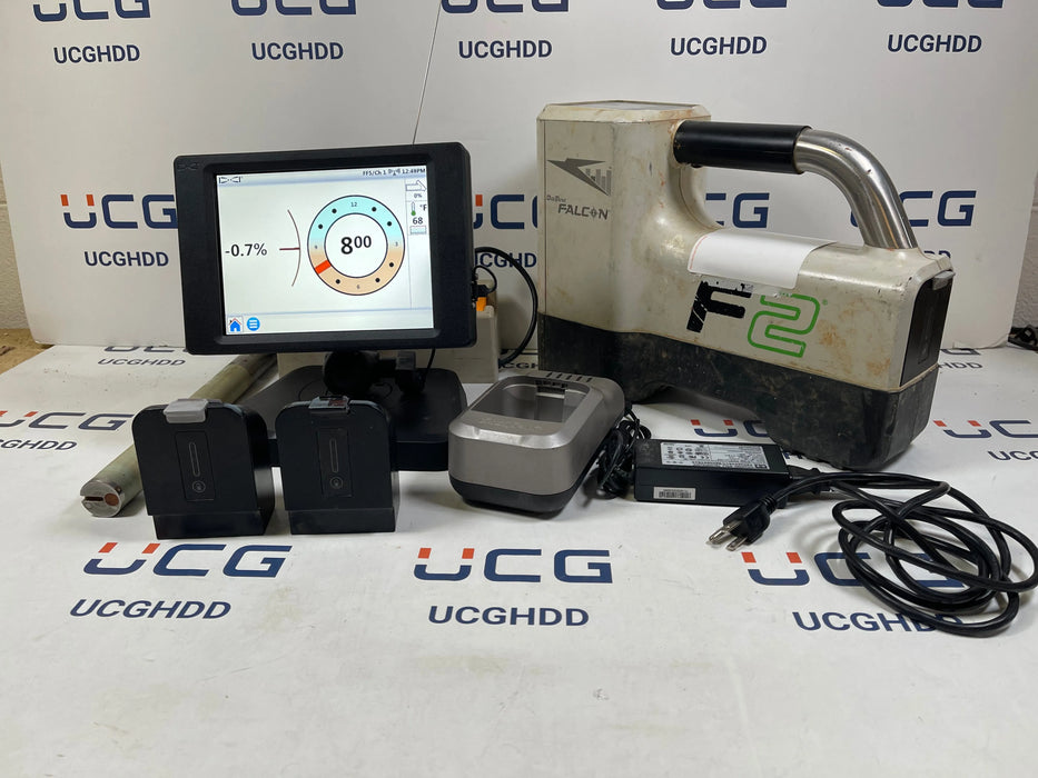 Used DigiTrak Falcon F2 Guidance System with Aurora AF8 Remote Display (Locating Package). Stock number: A231 - UCG