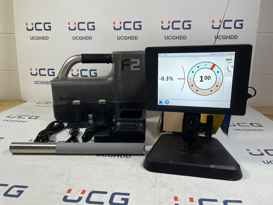 Used DigiTrak F2 Set - F2 Locator (Receiver) with Aurora AF8 Remote Display. Stock number: Z387 - UCG