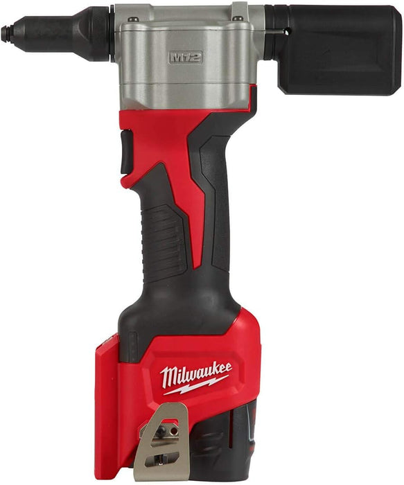 New Milwaukee M12 12-Volt Lithium-Ion Cordless Rivet Tool Kit. Stock number:MW2