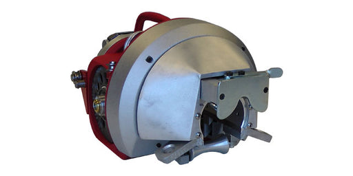 Refurbished underground tracking sonde for DigiTrak and Subsite equipment, metallic housing with red accents
