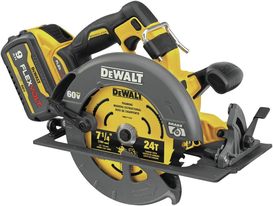 New Dewalt DCS578X1 60V 7-1/4-Inch MAX Circular Saw with Brake Kit. Stock number: DW4