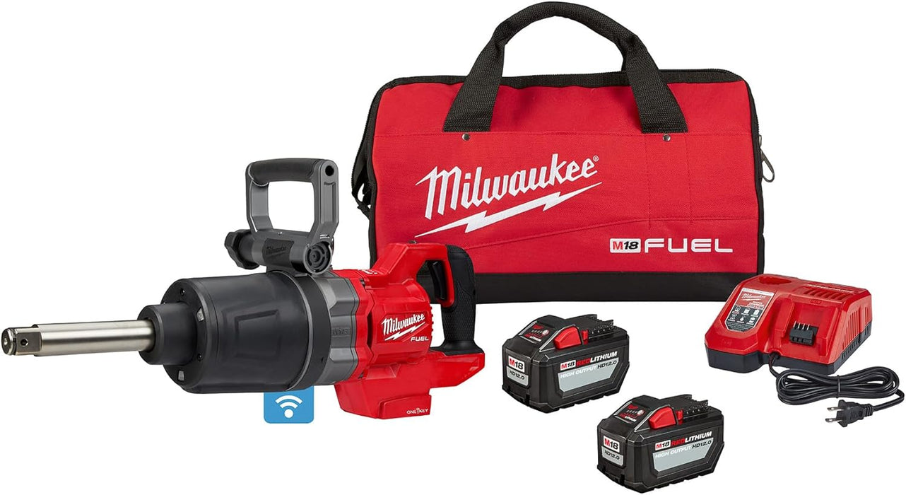 New Milwaukee M18 FUEL 18V Lithium-Ion Brushless Cordless 1 in. Impact Wrench Kit. Stock number:MW3