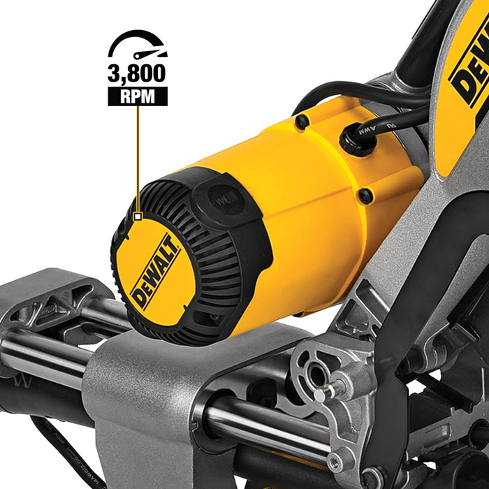 New Dewalt DWS779 12-Inch Sliding Compound Miter Saw. Stock number: DW2