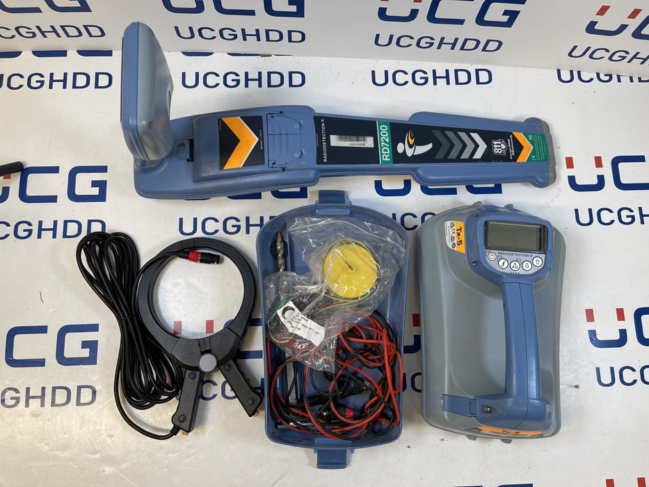 Used SPX Radiodetection RD7200 & TX5 Set. Stock number: R89 - UCG