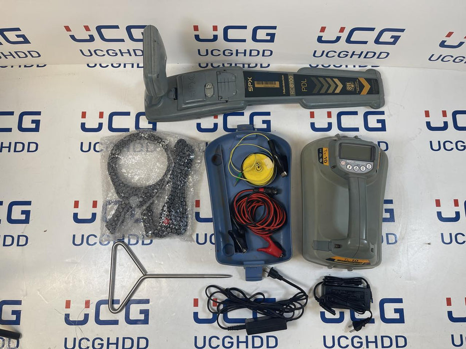 Used SPX Radiodetection RD8100 PDL (Li-Ion) & TX10 (Li-Ion) kit. Stock number: R65 - UCG