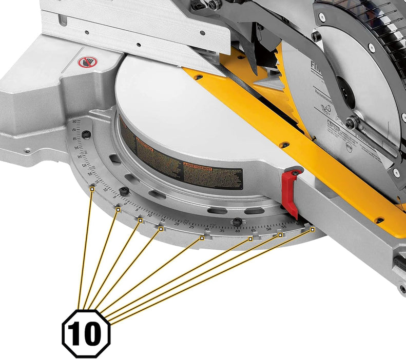 New Dewalt DWS779 12-Inch Sliding Compound Miter Saw. Stock number: DW2