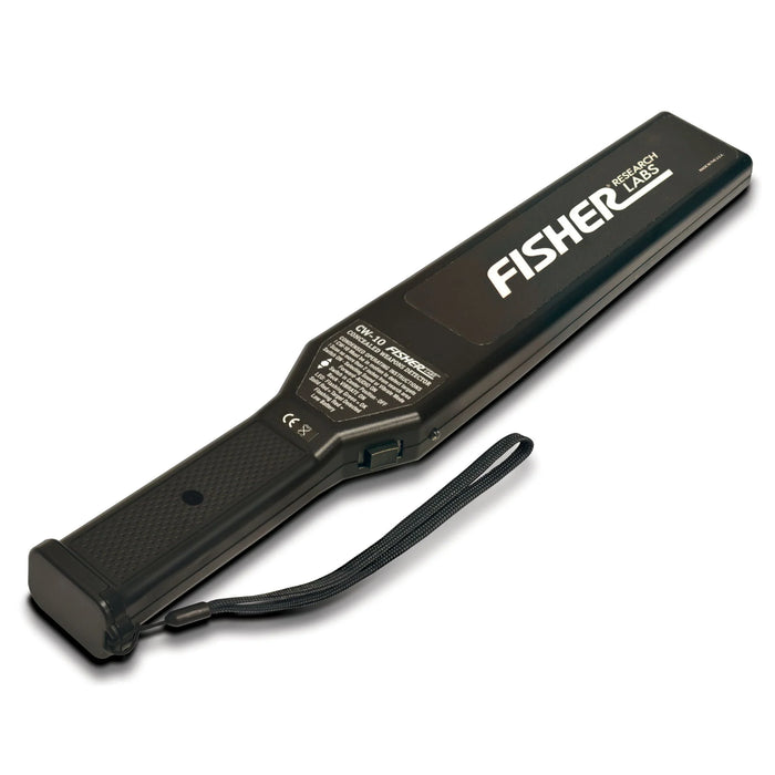 New Fisher CW10 Security Hand-Held Metal Detector. Stock number: FI33