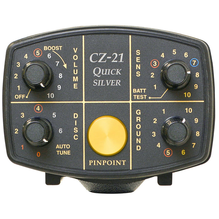 New Fisher CZ21 Underwater Multi-Frequency Metal Detector. Stock number: FI14