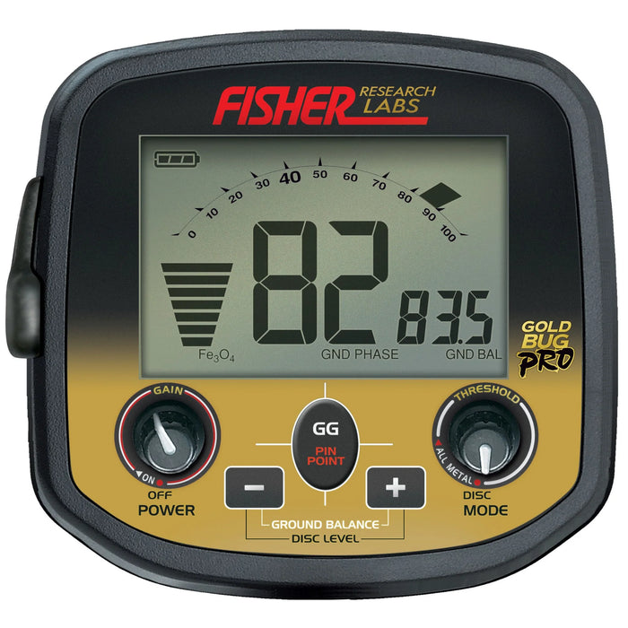 New Fisher Goldbug Pro Metal Detector. Stock number: FI10