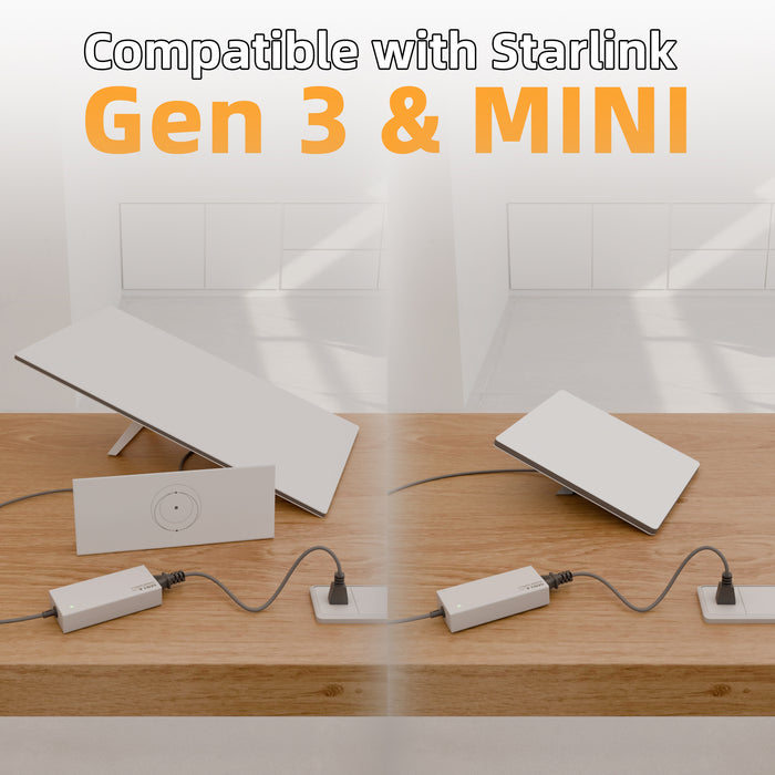 Replacement Charger Compatible with Starlink Gen 3 & Mini