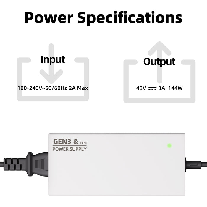 Replacement Charger Compatible with Starlink Gen 3 & Mini
