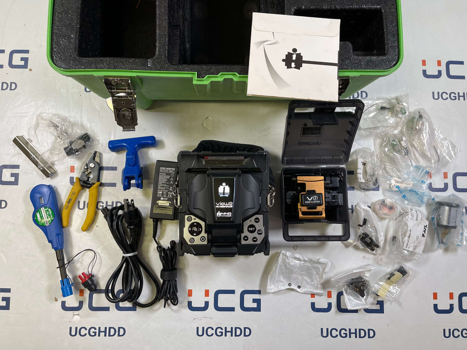 Used Inno View 3 Fusion Splicer w/V7 Cleaver. Stock number: IV3