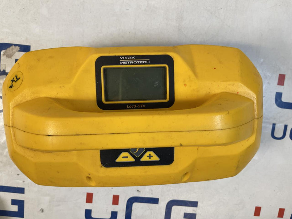 Used Vivax Metrotech vLoc3-Pro & Loc3-5Tx (Li-Ion) Utility Locator Set. Stock number: V3