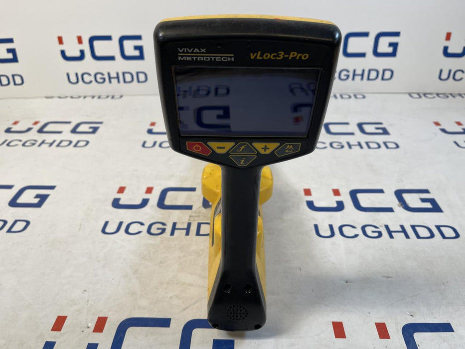 Used Vivax Metrotech vLoc3-Pro & Loc3-5Tx (Li-Ion) Utility Locator Set. Stock number: V3