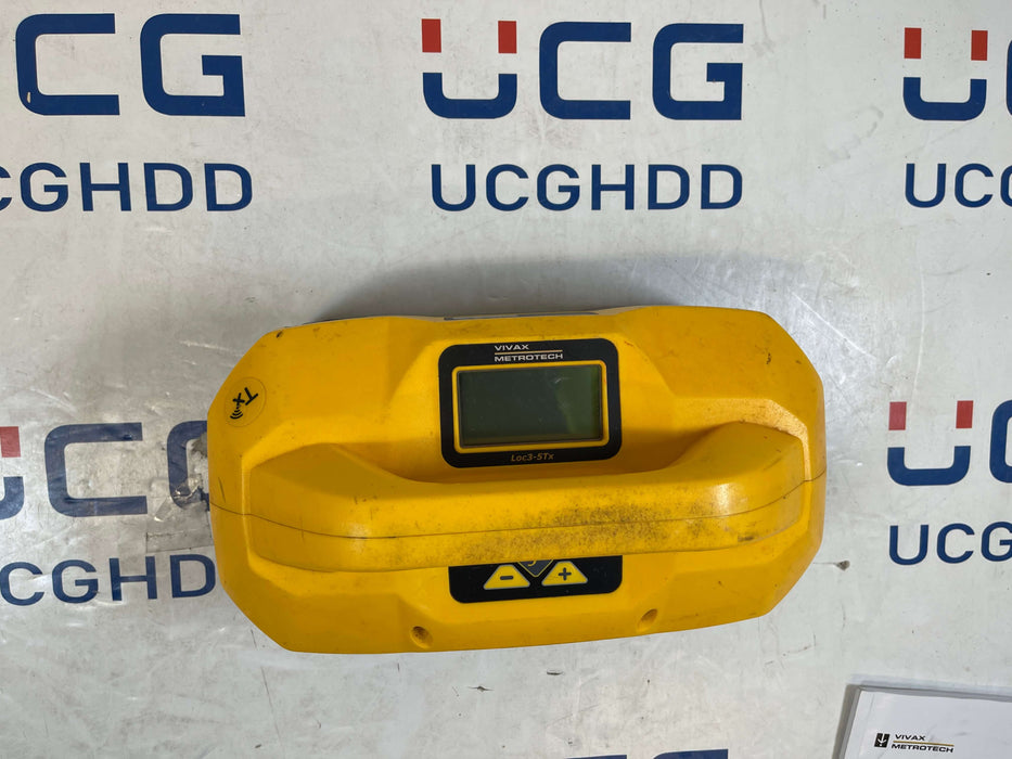 Used Vivax Metrotech vLoc3-Pro (Li-Ion) & Loc3-5Tx (Li-Ion) Utility Locator Set. Stock number: V19