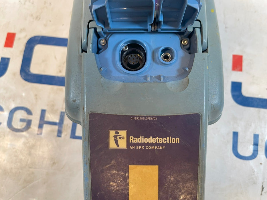 Used SPX Radiodetection RD8000 PDL & TX10 (Li-Ion) kit. Stock number: R641