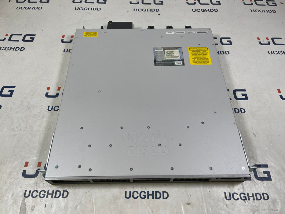 Used Cisco Catalyst C9300-48UXM-A Ethernet Switch. Stock number: S113