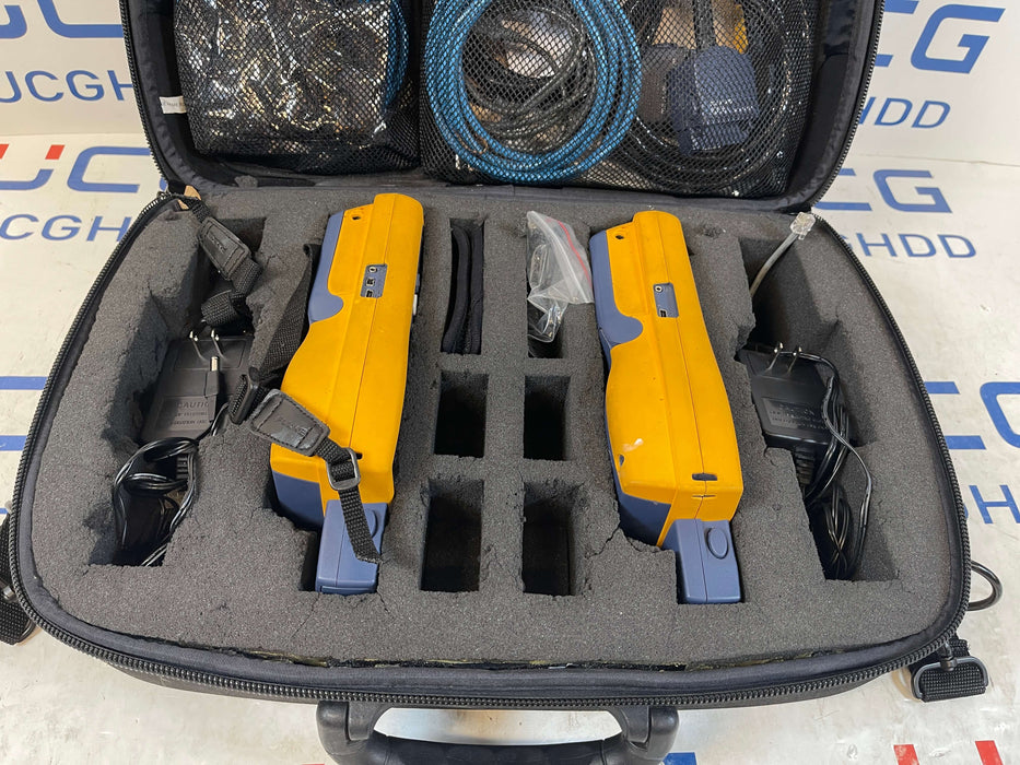Used Fluke DTX-1800 Cat6a Digital Cable Analyzer. Stock number: FL1800