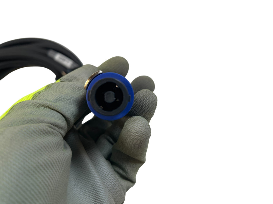 25ft SpeakOn to SpeakOn 4C/12AWG NL4FX Pro Audio Speaker Cable. Stock number: AC1