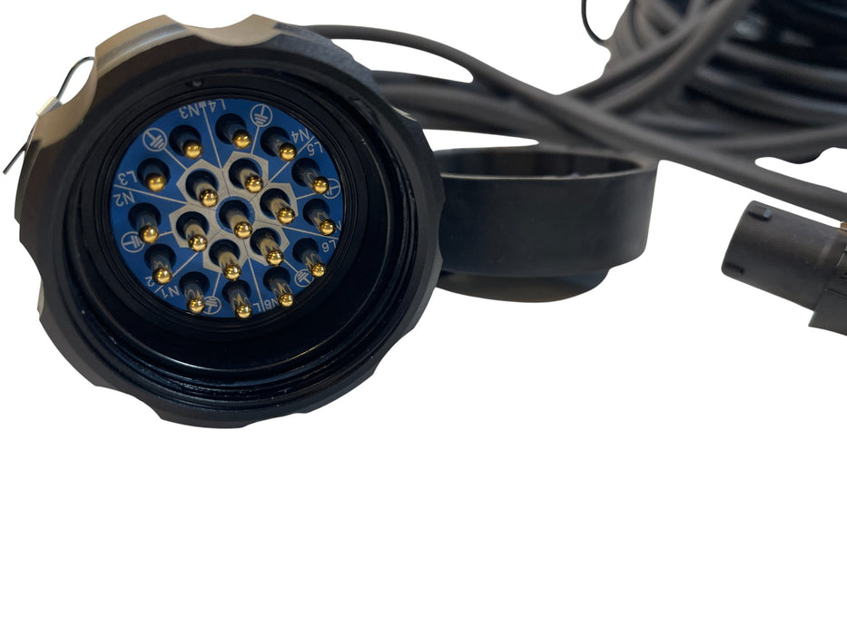 SOCO SOCAPEX 19 PIN to 6 Female True1 Breakout Staggered 5,10, 15, 20, 25, 30 ft. Stock number: AC4