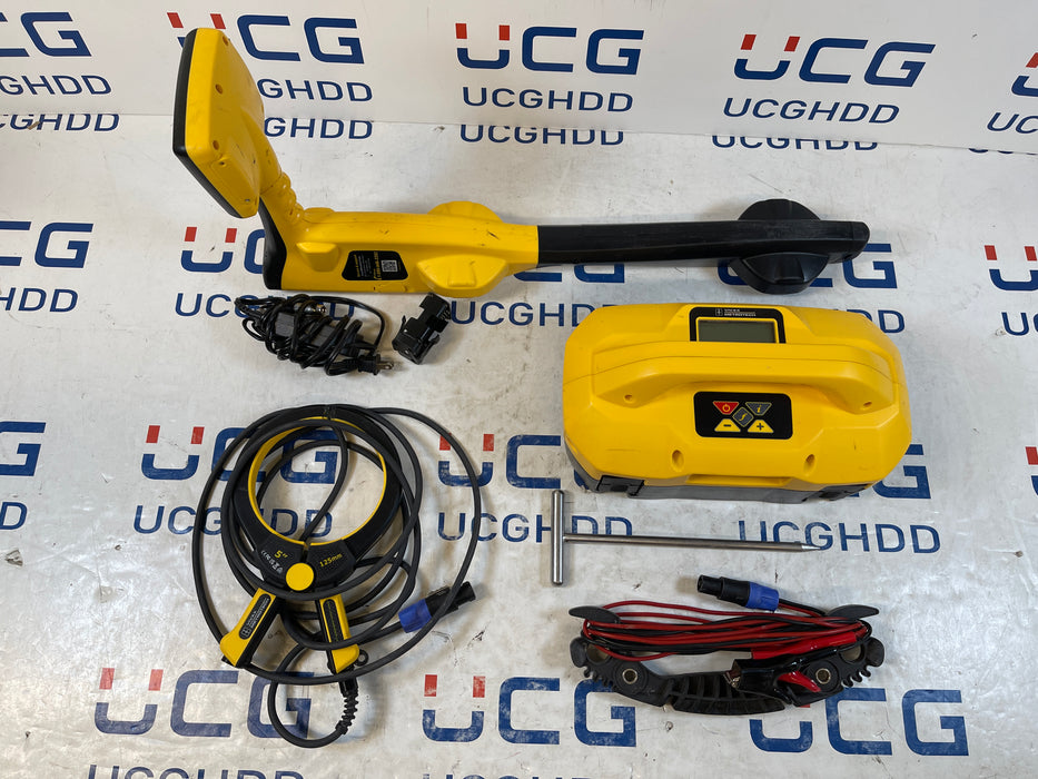 Used Vivax Metrotech vLoc3-Pro (Alkaline) & Loc3-5Tx (Alkaline) Utility Locator Set. Stock number: V23