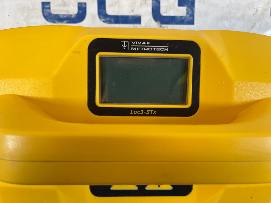 Used Vivax Metrotech vLoc3-Pro (Alkaline) & Loc3-5Tx (Alkaline) Utility Locator Set. Stock number: V23