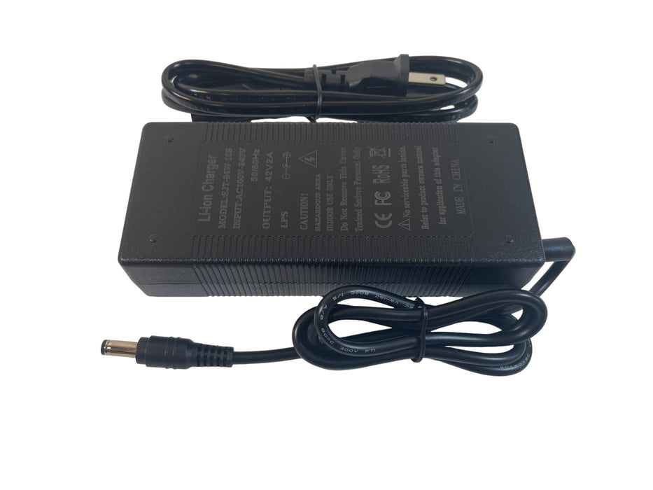 42V 2A Charger Compatible with ‎5TH Wheel ES09/ V20 Pro/ V30 Pro / M1 Electric Scooter. Stock number: EB4