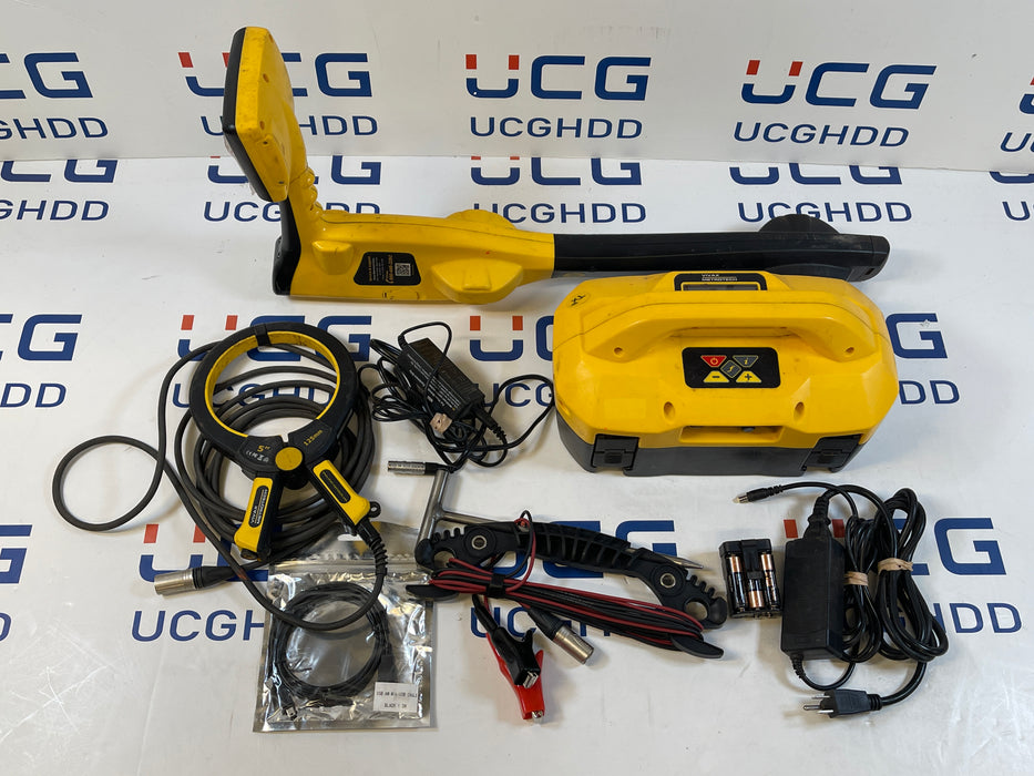 Used Vivax Metrotech vLoc3-Pro (Li-Ion) & Loc3-5Tx (Li-Ion) Utility Locator Set. Stock number: V19