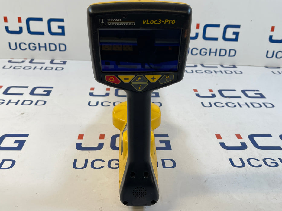 Used Vivax Metrotech vLoc3-Pro (Li-Ion) & Loc3-5Tx (Li-Ion) Utility Locator Set. Stock number: V19