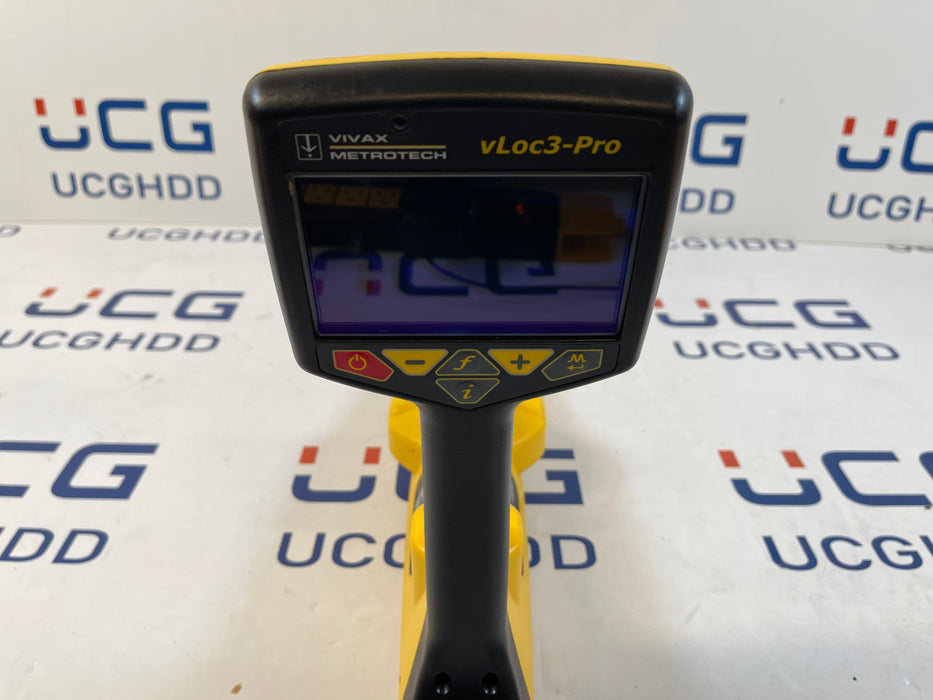 Used Vivax Metrotech vLoc3-Pro (Li-Ion) & Loc3-5Tx (Li-Ion) Utility Locator Set. Stock number: V312