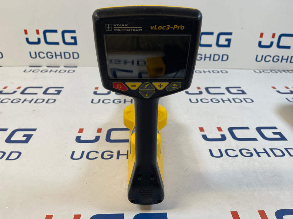 Used Vivax Metrotech vLoc3-Pro (Alkaline) & Loc3-10Tx (Li-Ion) Repaired Utility Locator Set. Stock number: V25