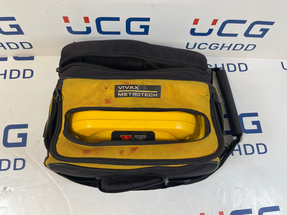 Used Vivax Metrotech vLoc3-Pro (Alkaline) & Loc3-10Tx (Li-Ion) Repaired Utility Locator Set. Stock number: V25