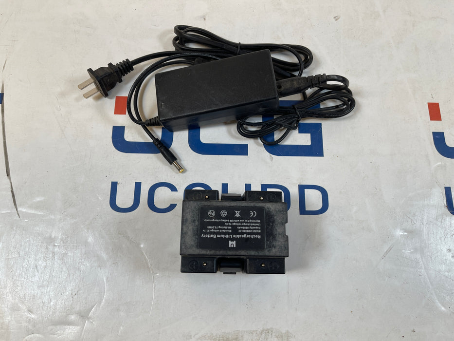 Used Rechargeable Li-Ion Battery with Charger for MAG 3/5/6/8 Locator and Display. Stock number: UM14