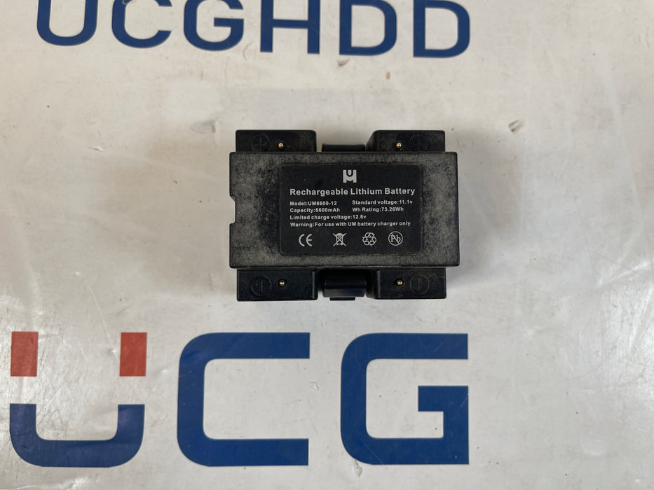 Used Rechargeable Li-Ion Battery with Charger for MAG 3/5/6/8 Locator and Display. Stock number: UM14