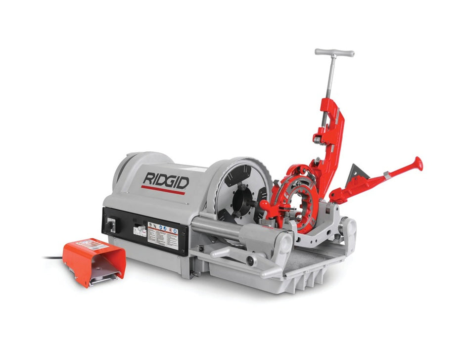 RIDGID 1224 26092 ½–4″ NPT Pipe Threading Machine