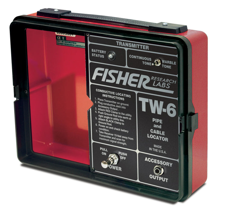New Fisher TW6 Pipe & Cable Locator. Stock number: FI30