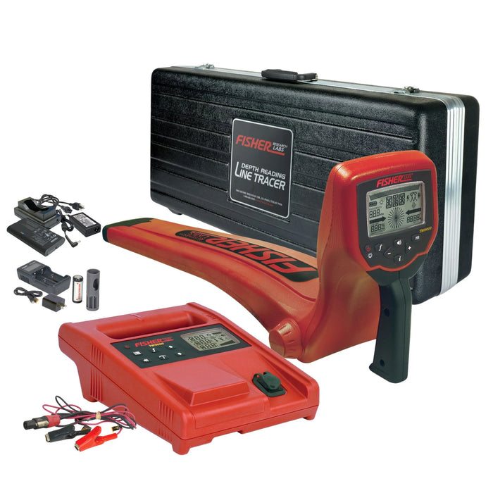 New Fisher Labs TW9000 Multi-Frequency Digital Line Tracer. Stock number: FI18