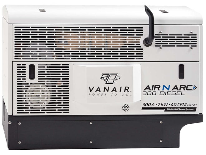 Vanair Air N Arc 300 Diesel Rotary Screw Air Compressor (New). Stock Number: VAN300