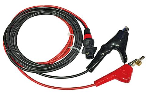 Connection Leads with Telecom Clip for Radiodetection TX transmitter. Stock number: RC2