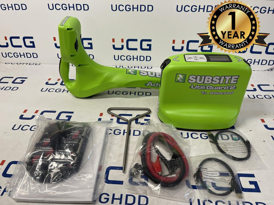 New Subsite Utiliguard 2 Advanced & T12 Transmitter Advanced Kit (Soft Carrying Bag, No Clamp). Stock number: U388