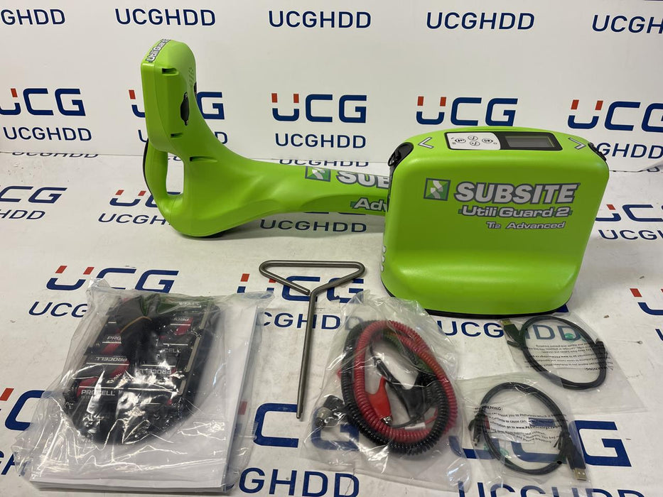 New Subsite Utiliguard 2 Advanced & T12 Transmitter Advanced Kit (Soft Carrying Bag, No Clamp). Stock number: U388